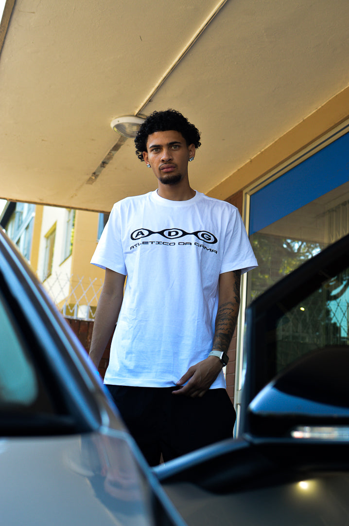 WHITE ADG GRAPHIC TEE