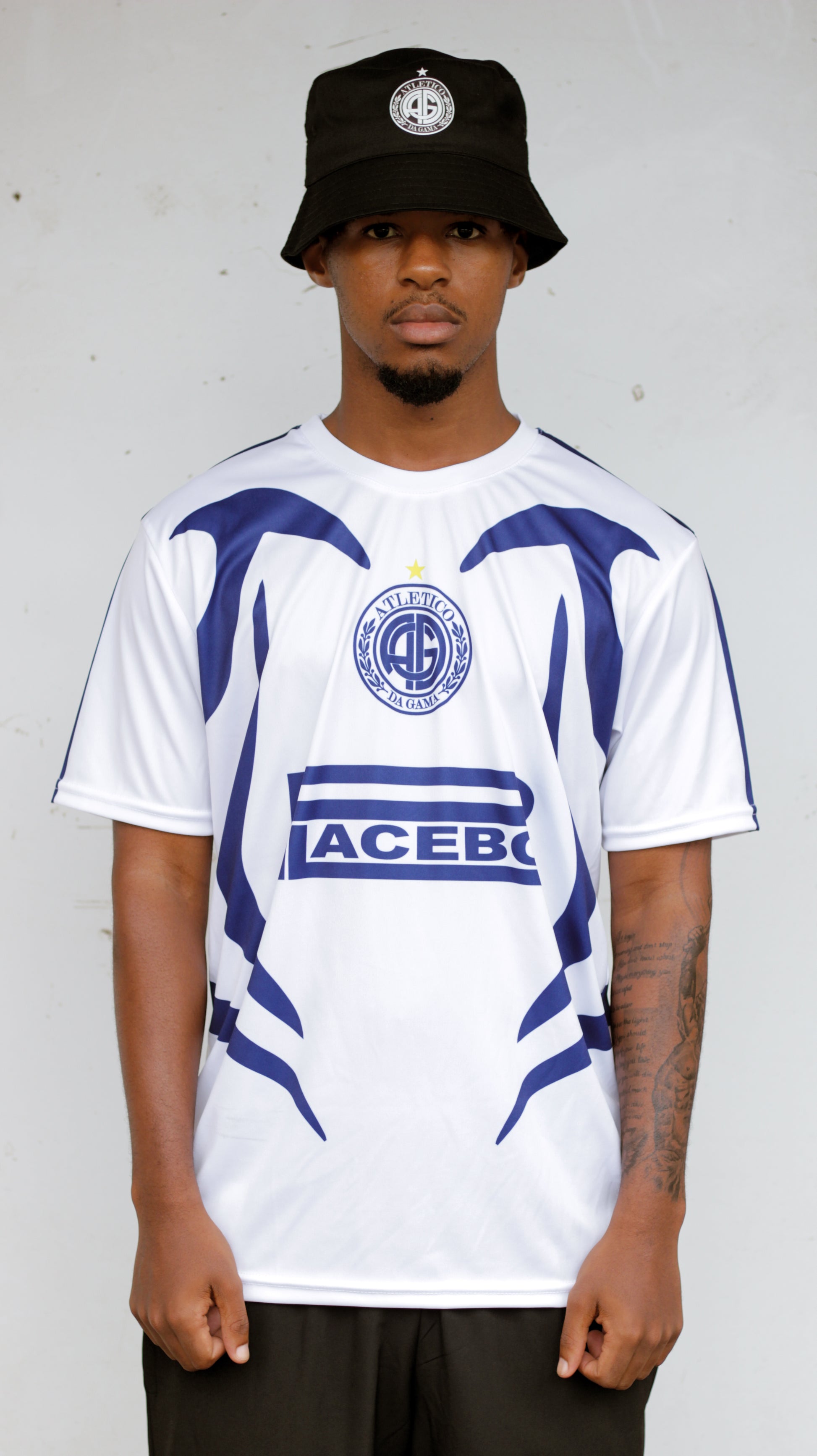 ADG White/Royal blue Activewear Jersey