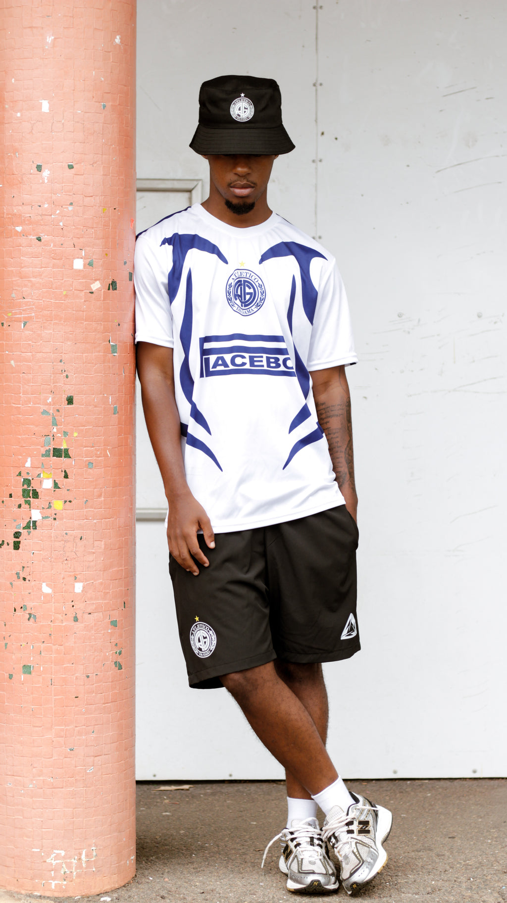 ADG White/Royal blue Activewear Jersey